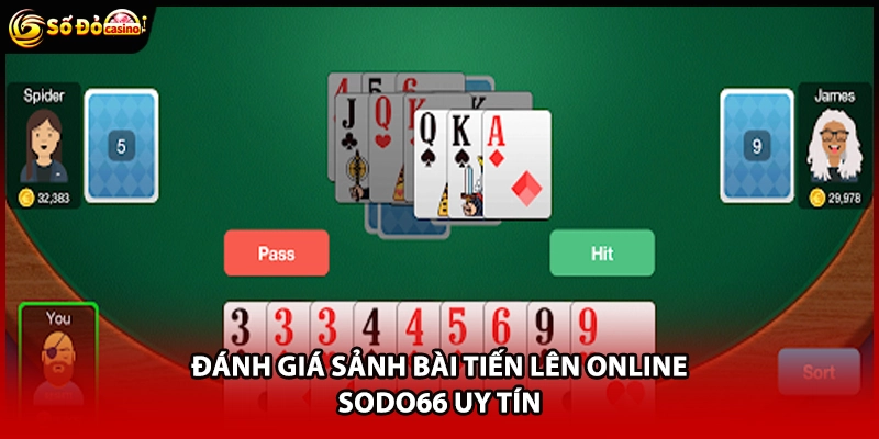 Đánh giá sảnh bài Tiến Lên online Sodo66 uy tín