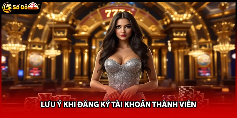 Lưu ý khi đăng ký tài khoản thành viên