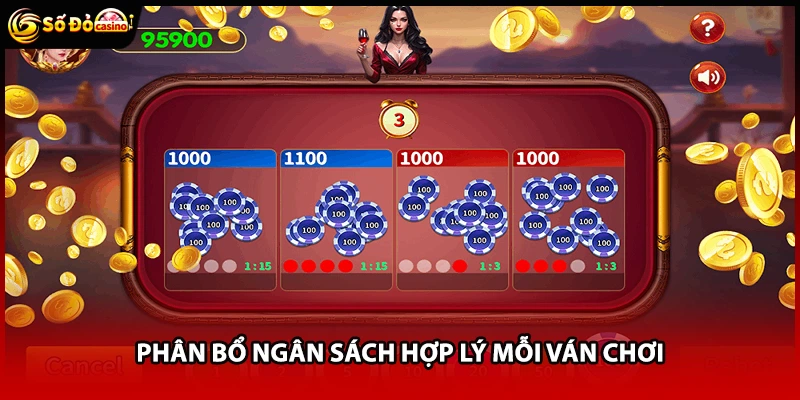 Phân bổ ngân sách hợp lý mỗi ván chơi