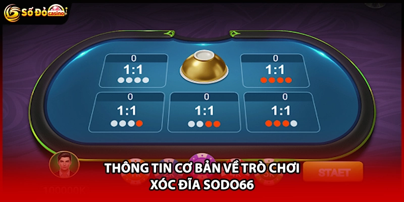 Thông tin cơ bản về trò chơi Xóc Đĩa Sodo66